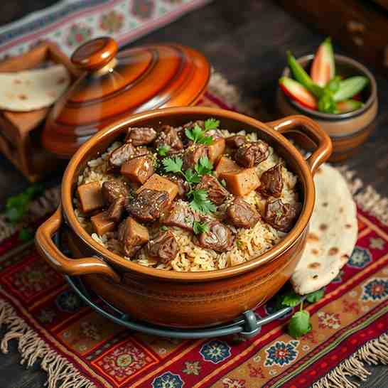 Uzbek Lamb Plov - One-Pot Rice Dish with Meat